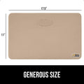 GORILLA GRIP® Extra Thick Patent Pending Supportive Foam Kneeling Pad, Large Cushion Knee Pads for Gardening, Baby Bath Time, Dirt and Water