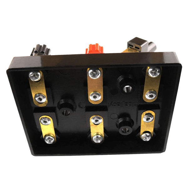 Double Pole Double Throw Electrical Switch, Knife Switch, Electricity Experimental Equipment, Teaching Instrument Used to Disconnect Two