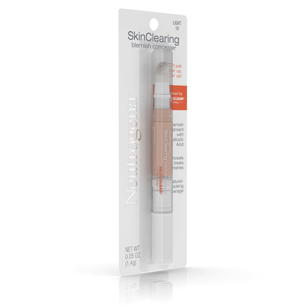 Neutrogena Skinclearing Blemish Concealer Face Makeup with Salicylic Acid Acne Medicine, Non-Comedogenic and Oil-Free Concealer Helps Cover, Treat