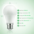 Grow Light Bulbs, Briignite LED Grow Light Bulb A19 Bulb, Full Spectrum Grow Light Bulb, Plant Light Bulbs E26 Base, 11W Grow Bulb 100W