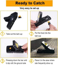 Feeke Mouse Traps, Mice Traps for House, Small Mice Trap Indoor Quick Effective Sanitary Safe Mousetrap Catcher for Family and Pet - 6 Pack,