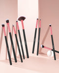 BESTOPE PRO Makeup Brushes 16 Pcs Makeup Brush Set, Blending Brush for Foundation, Premium Synthetic Powder Concealers Makeup Brushes for Eyes and