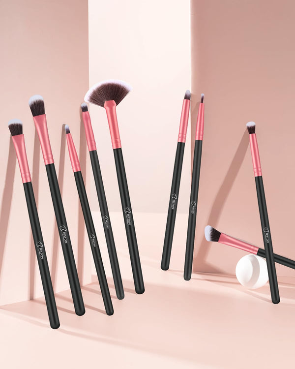 BESTOPE PRO Makeup Brushes 16 Pcs Makeup Brush Set, Blending Brush for Foundation, Premium Synthetic Powder Concealers Makeup Brushes for Eyes and