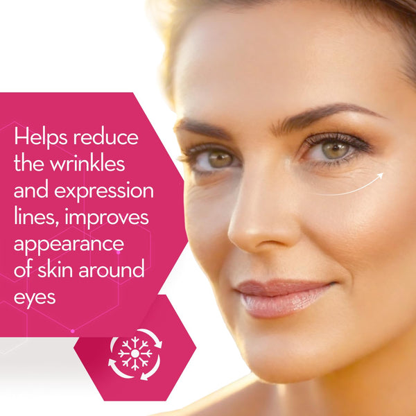 Cicatricure Anti-Wrinkle Eye Cream | Blurs Fine Lines | 0.5 oz | Cooling cream-gel, formulated with peptide complex, reduces under-eye bags & fine