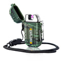Electric Dual Arc Lighter Mens Stocking Stuffers Camping Gadgets Gifts Men Camouflage