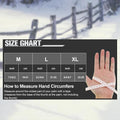 Winter Gloves for Men and Women, Thermal Touchscreen Warm Gloves with Windproof & Grip, for Running Cycling Skiing Hiking Driving Outdoor Sports