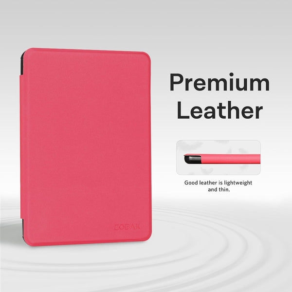 CoBak Case with Fold-Back Magnetic Cover for 7" Kindle Paperwhite 12th Gen 2024 and Kindle Colorsoft - for PopSockets Grip, Compatible with iPhone