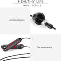 Skipping Rope with Ball Bearings Rapid Speed Adjustable Jump Rope Cable and 6Ã¢ÂÂ Memory Foam Handles Ideal for Aerobic Exercise like Speed