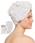 Kitsch Microfiber Hair Towel Wrap for Women – Micro Dot Micro Dot 1 Count