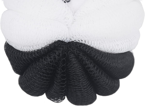 Cute Animal Bath Loofahs Sponge Pouf Mesh Body Scrubber Shower Exfoliating for Women Kids Girls Boys