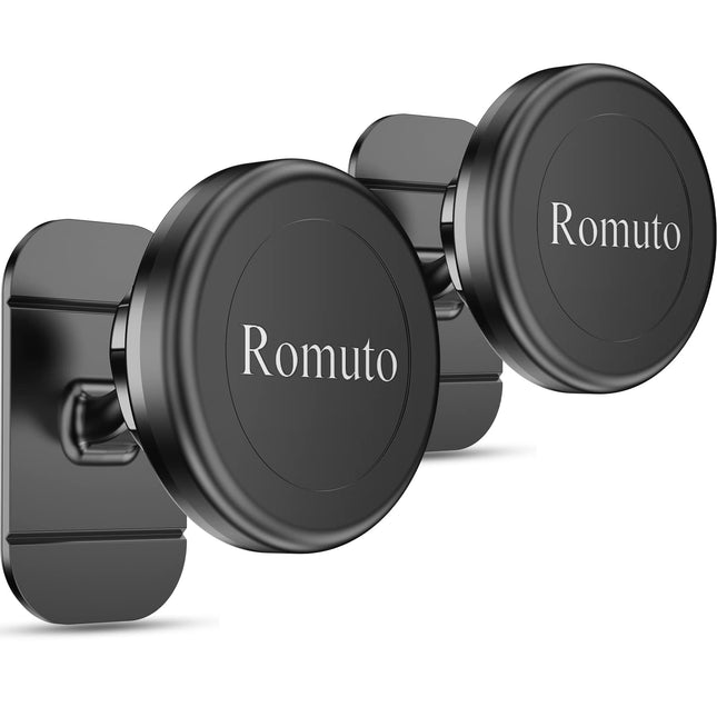 ã2-PackãMagnetic Phone Holder for Car, [Strong Magnet] Magnetic Phone Mount for Car [ 4 Plate] Iphone Magnetic Car P