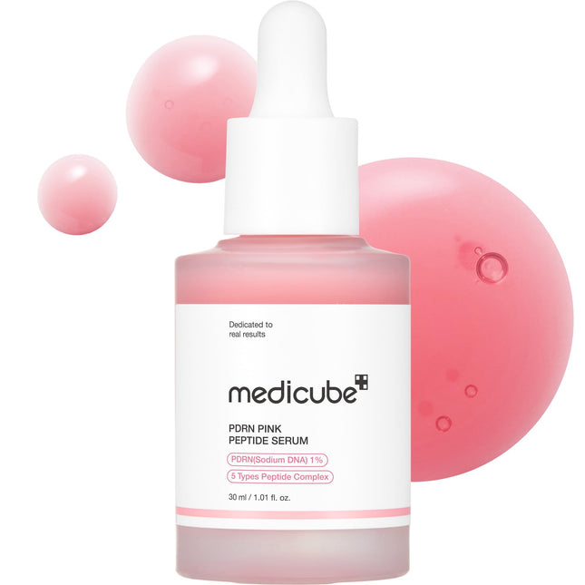 Medicube Salmon DNA PDRN Pink Peptide Serum, Pink Glow Serum, Peptide, Niacinami
