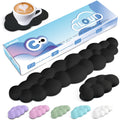 Cloud Wrist Rest for Computer Keyboard Arm Wrist Rest with Non-Slip Base Extended Wrist Rest Ergonomic Memory Foam for Keyboard and Mouse Typing