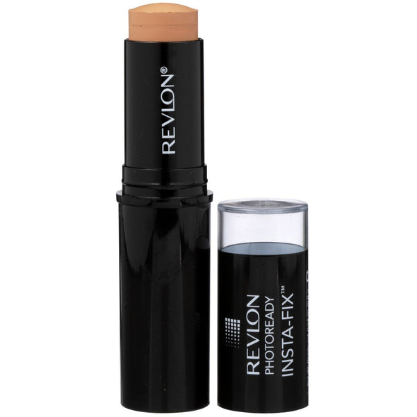Revlon Foundation Stick, Photoready Insta-Fix Face Makeup for All Skin Types, SPF 20, Longwear Light-Medium Coverage with Natural Finish, 160