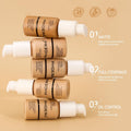 PHOERA Full Coverage Foundation, Matte Liquid Foundation for Mature Skin 1 Fl Oz (Pack of 1) Warm Peach