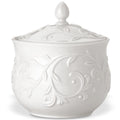 Lenox Opal Innocence Carved Sugar Bowl -,White 1.00 LB Sugar Bowl