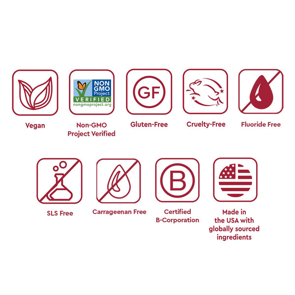 Desert Essence Prebiotic Plant-Based Whitening Toothpaste - Mint - Oral Care with Inulin, Perilla Seed & Aloe - Vegan, Fluoride Free, Non-Gmo,