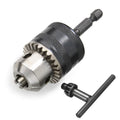 Yakamoz 0.6-6.5Mm 1/40-1/4" Capacity Drill Chuck Adapter Converter with 1/4" Quick Change Hex Shank Impact Driver Conversion Tool