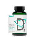 Puori Vitamin D3 with Organic Coconut Oil - 120 X 2500 IU - for Healthy Muscle Function, Bone Health, Immune Support and Calcium Uptake- Non-Gmo