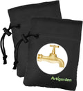 Artigarden Upgraded Outdoor Faucet Cover Socks for Winter Freeze Protection | Insulated Fabric Covers for Water Hoses, Reusable Winter Hose Bib