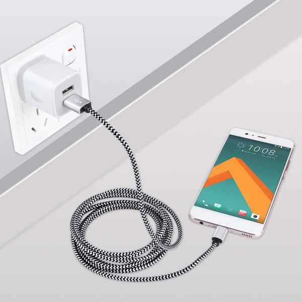 USB Plug, USB Wall Charger 3 Pack, Gigreen Dual Port Electrical Plug Wall Outlet Charger Cube 5V 2.1A Charging Block Compatible Iphone 16 15 14 13