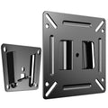 TETVIK Monitor Wall Mount Most 14-24“ TVs Computer Universal Low Profile RV TV Wall Mount VESA Up to 100x100mm Max Weight 30lbs Fits 15 19 20 22