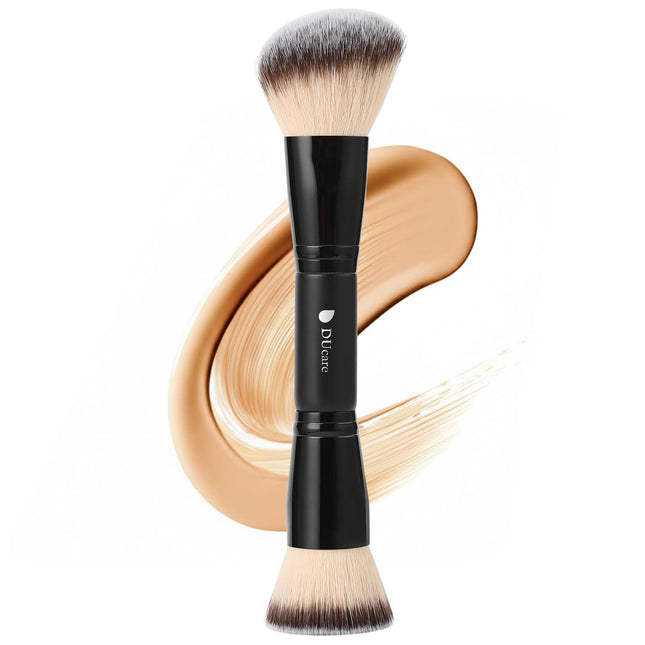 Ducare Foundation Brush Contour Bronzer Double Ended Makeup Brush for Blending L