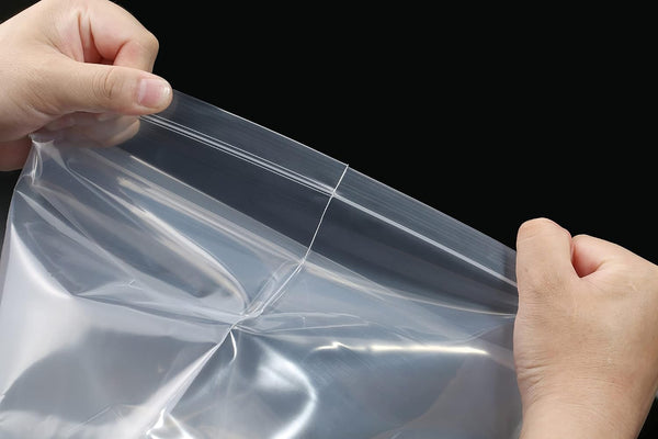 20 Pcs 10"x13" Thick Clear Zip Seal Lock Storage Bags 2 Gallon Heavy-Duty 4 Mil Plastic Resealable Zipper Poly Bags 10 x 13inch-4MIL