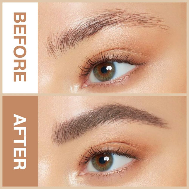 4 Pcs Ultimate Eyebrow Retractable Definer Pencils,Dual-Sided Natural Soft Textured Eyebrow Pencil, for Daily Look Eyebr