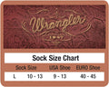 Wrangler mens Riggs Workwear Over the Calf Work Boot Socks 4 Pair Pack Large Black