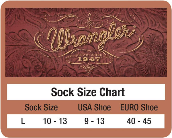 Wrangler mens Riggs Workwear Over the Calf Work Boot Socks 4 Pair Pack Large Black