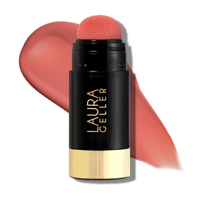 LAURA GELLER NEW YORK Serum Blush Tint, Lightweight Liquid Blush for Cheeks, Wei
