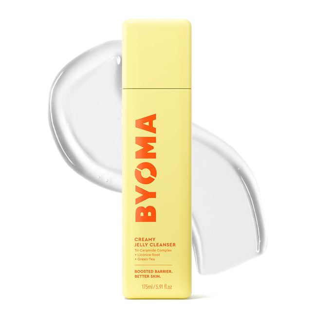 BYOMA Creamy Jelly Cleanser - Hydrating Facial Cleanser for Skin Barrier Repair 
