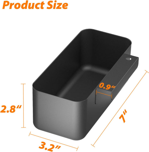 Grease Catcher for Blackstone Griddle with 12 Pack Blackstone Grease Cup Liners, Griddle Accessories Kit Narrow Hook