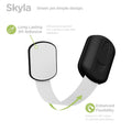 Baby Proofing Child Safety Locks (16 Pack) by Skyla Homes - The Safest, Quickest and Easiest 3M Adhesive Cabinet Latches, No Screws & Magnets,