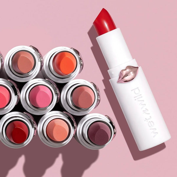 Wet N Wild Mega Last High-Shine Lipstick Lip Color, Infused with Seed Oils for a Nourishing High-Shine, Buildable & Blendable Creamy Color,