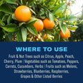 BioAdvanced Fruit, Citrus & Vegetable Insect Control Concentrate - Pest Control for Fruit and Vegetable Gardens - Up to 2 Months Infestation