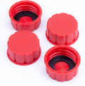 5 Gallon Gas Can Caps,Coarse Thread Gas Cap For Gasoline, Portable Gas Tank, 5+ Gallon Plastic and Metal Gas Cans Replacement Lid (Pack of 4)
