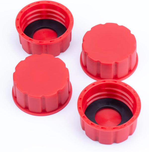 5 Gallon Gas Can Caps,Coarse Thread Gas Cap For Gasoline, Portable Gas Tank, 5+ Gallon Plastic and Metal Gas Cans Replacement Lid (Pack of 4)