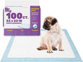 BV Puppy Pads Leak-Proof 100 Count 22"X 22" | Pee Pads for Dogs Quick Absorb 6-Layer - Dog Pee Pads - Dog Pads 100 Pack - Potty Pads for Dogs -
