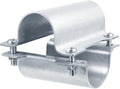 10 Pack 1-3/8" Greenhouse Cross Grid Connector, Chain Link Fence Pipe Clamp | For Purlin to Arch Trellis