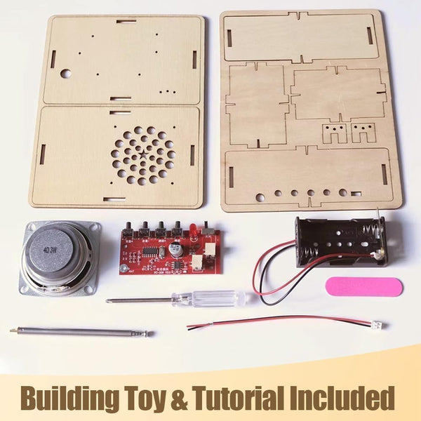 STEM Science Kits for Kids Boys Toys Age 5-7 8-12 8-13 Birthday Gifts for 6 7 8 9 10 11 12 13 14 Year Old Boys Girls Teen DIY FM Radio Building