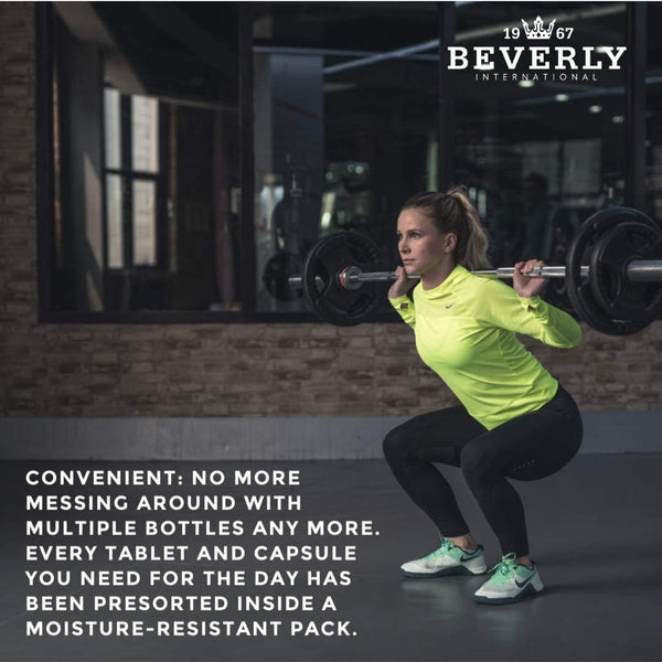 Beverly International Super Pak. 30 Packs. High-Potency Multivitamin, Daily Pack for Energy, Performance, Immune System Health. Custom-Formulated