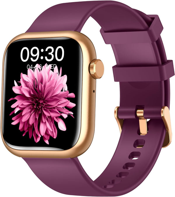 Smartwatch Women for Android Phones Ios: Smart Watches for Women Fitness Tracker 1.83" Touchscreen Waterproof Smartwatches Lady with Answer/Make