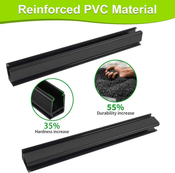 Club Car Golf Cart Windshield Clips Kit fit Precedent,Tempo, Onward 1 Inch Tube Included Windshield Sash Clips, Windshield Retaining Clips,