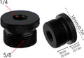 SAVITA 2pcs Mic Stand Adapter 1/4 Female to 5/8 Male Screw Thread Adapter Tripod Screw Adapter For Camera Monitor Microphone Stand 1/4 to 5/8