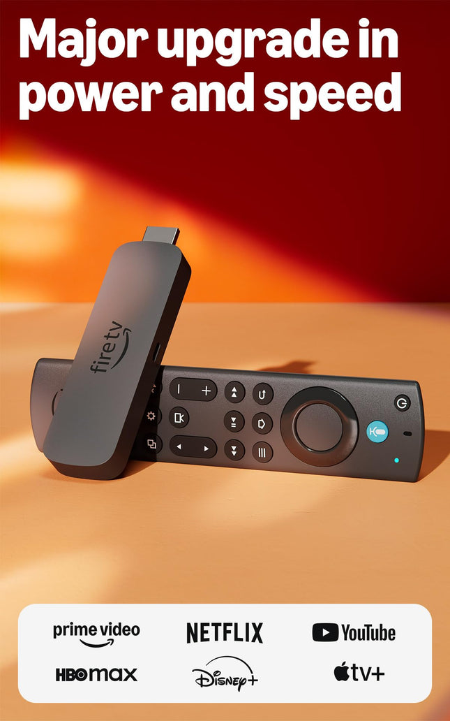 Amazon Fire TV Stick 4K Max streaming device, with AI-powered Fire TV Search, supports Wi-Fi 6E, free & live TV without 