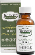 Jackson’s 12-in-1 Cell Salt Combo (500 Pellets / 125 Doses) – Certified Vegan, Lactose-Free – Made in USA 500 Count (Pack of 1)