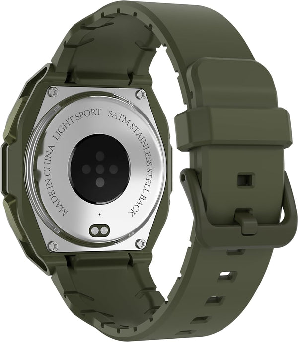 Easfone B3 Sport Smart Watch, 1.28" AMOLED Fitness Watch with Heart Rate/Sleep/IP68 Waterproof/120+ Sports Modes, Pedometer, Sport Smart Watch for