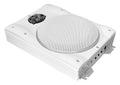 Pyle Lanzar AQTB8 8-Inch 1000 Watts Low-Profile Super Slim Active Amplified Marine/Waterproof Subwoofer System - Set of 1